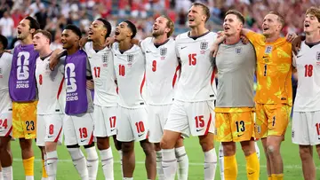 England team 