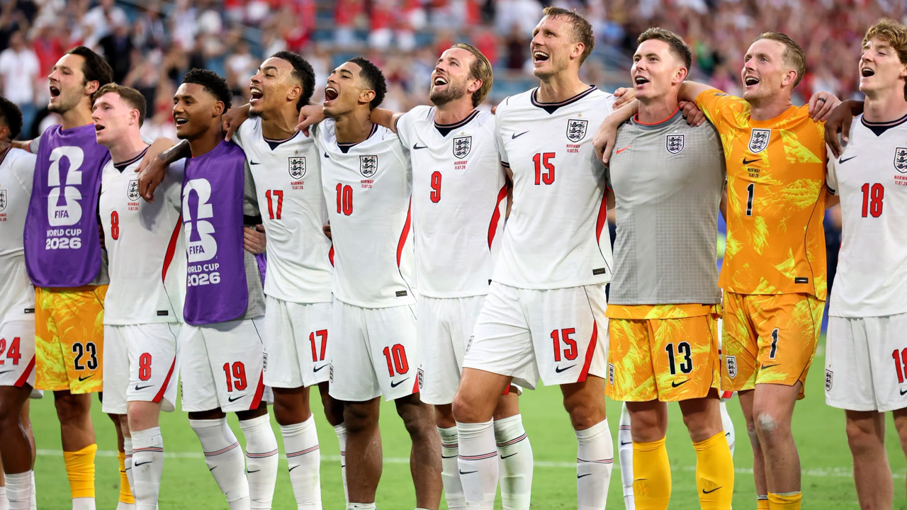 England team 