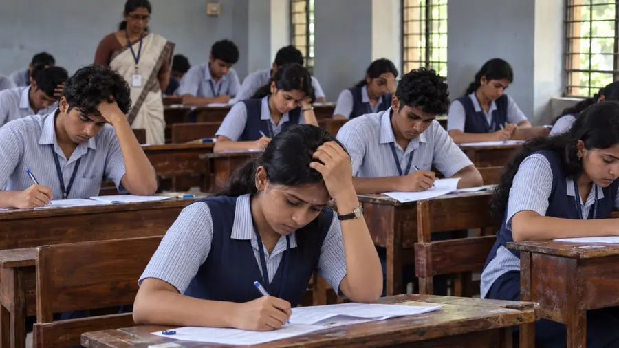 exam school students ai image