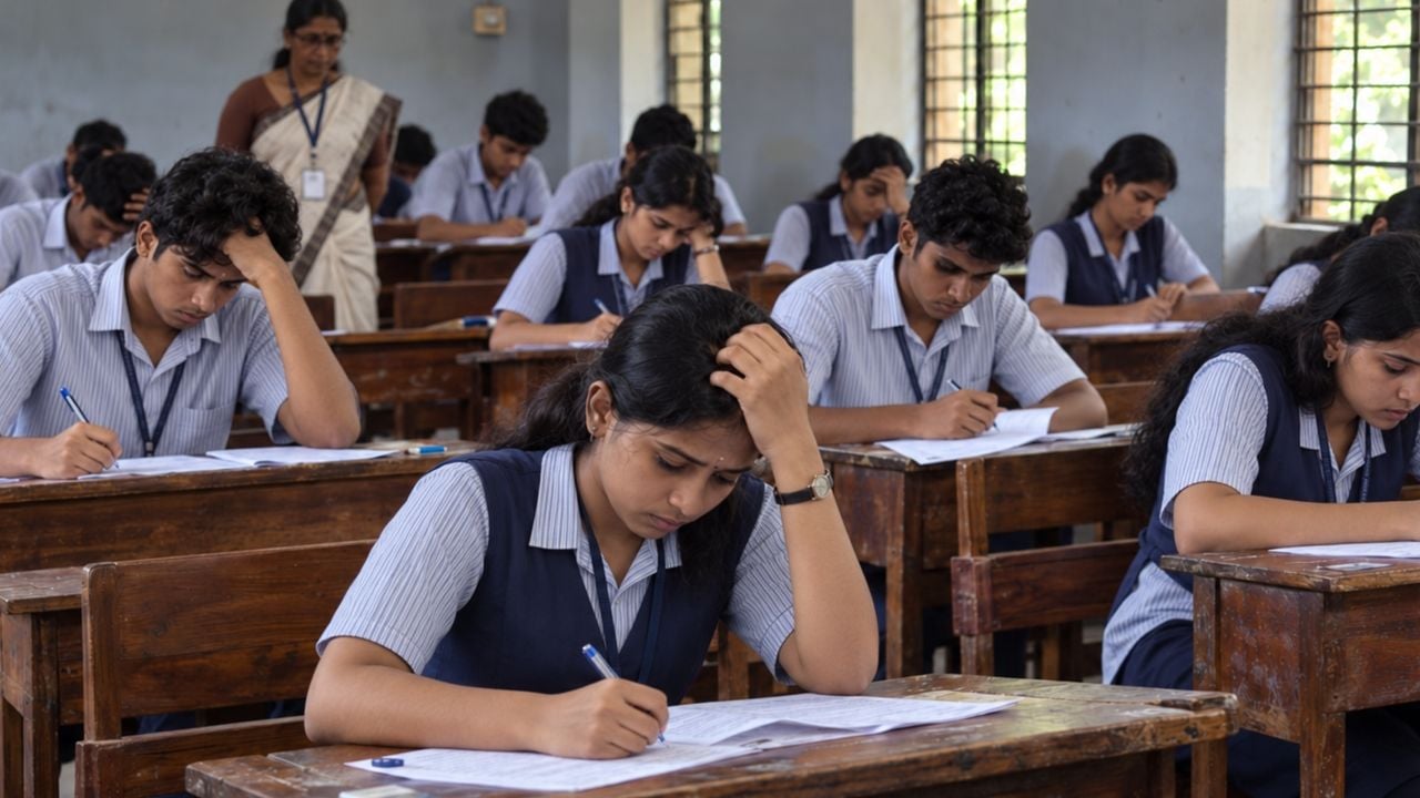 exam school students ai image