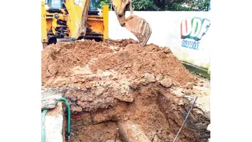 Drinking water supply cut off