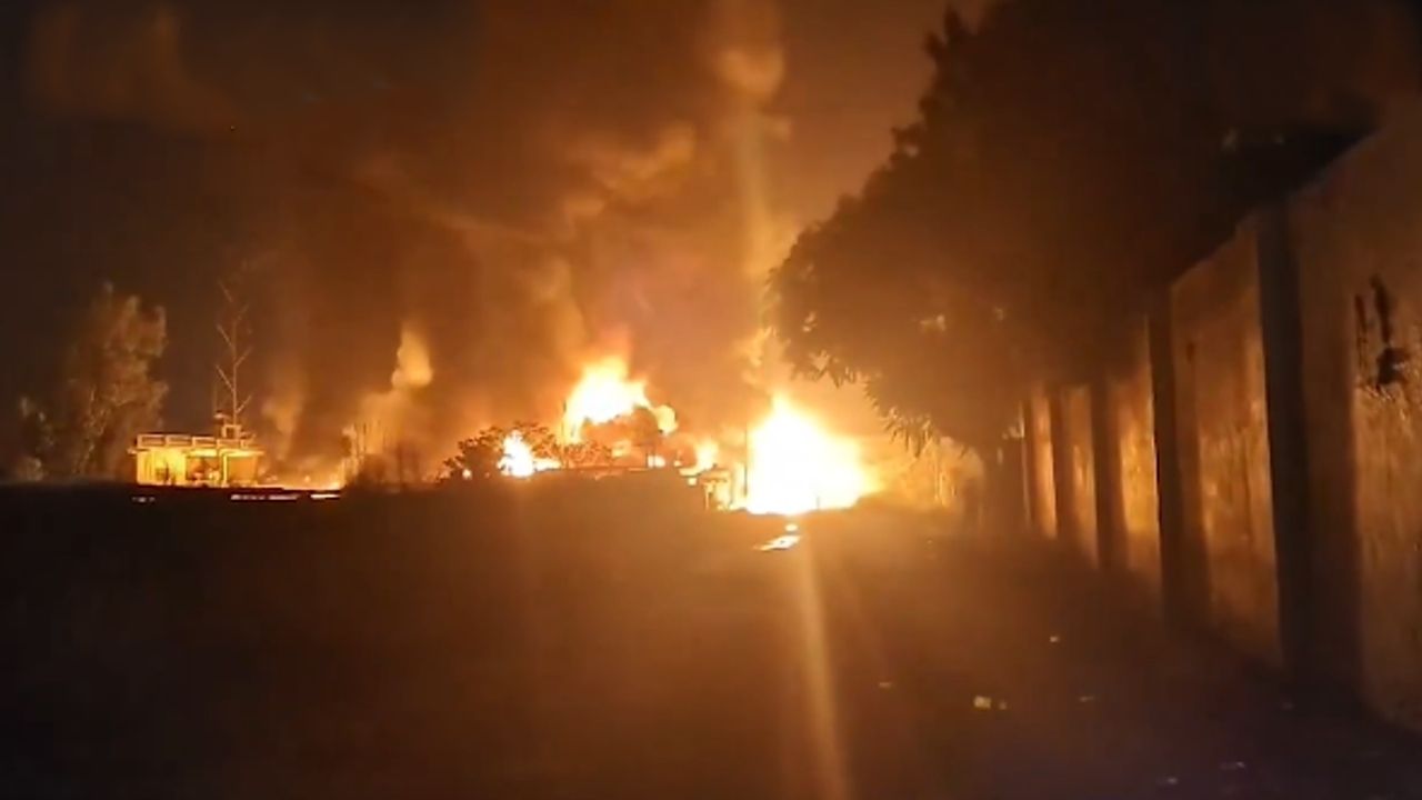 factory fire