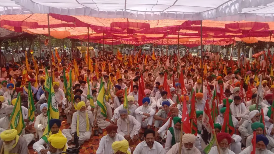 farmers protest