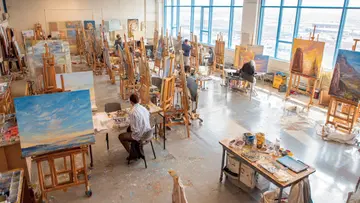 fine arts students