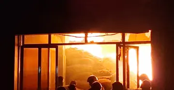 വെളിച്ചെണ്ണ മില്ലിലുണ്ടായ തീപ്പിടിത്തം