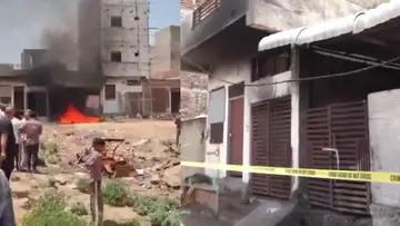 firecracker blast jaipur