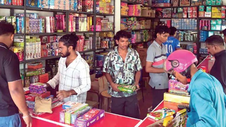 Fireworks market