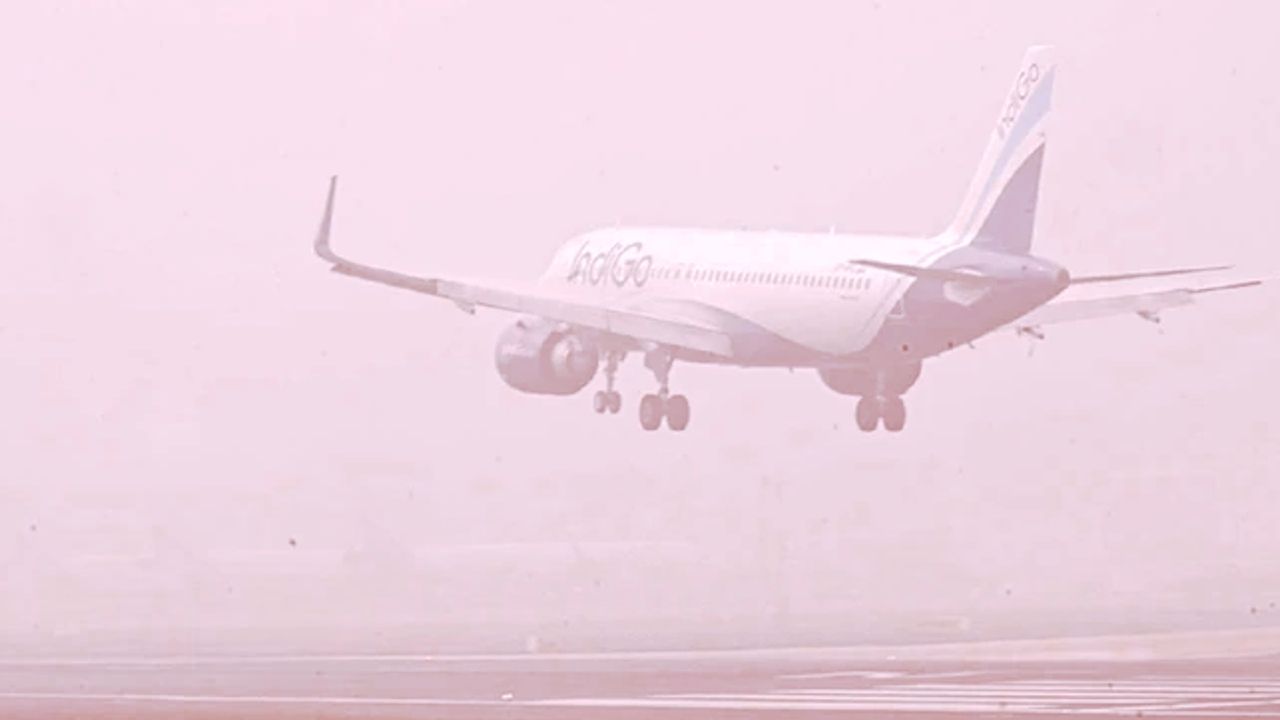flights delayed fog