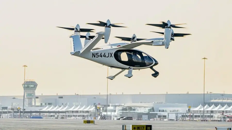 flying taxi test flight