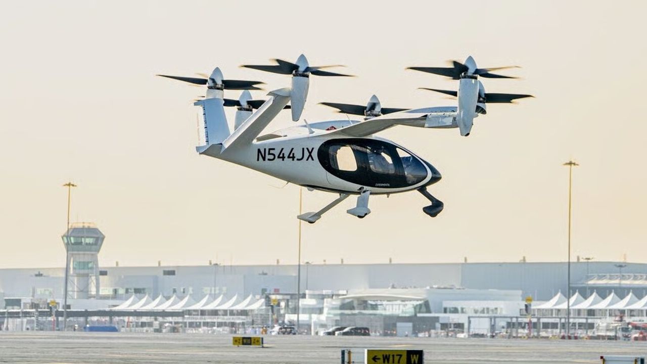 flying taxi test flight