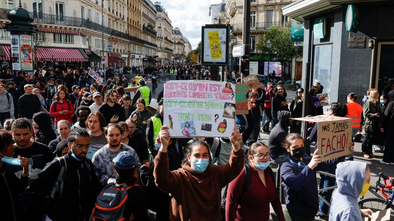 france protest