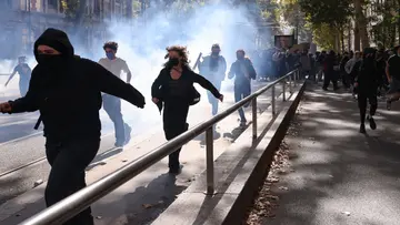 france students protest afp