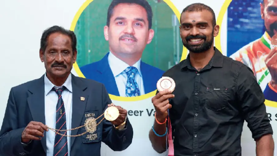 p r sreejesh remembering Manuel Frederick