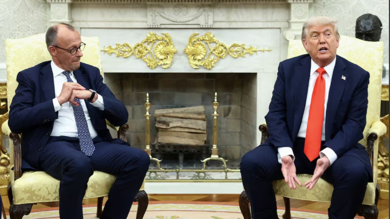 friedrich merz and donald trump