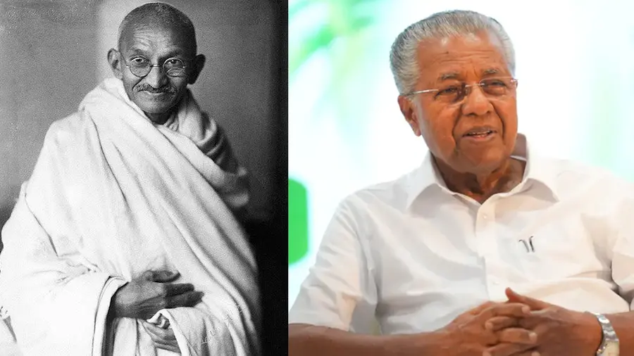 gandhi pinarayi