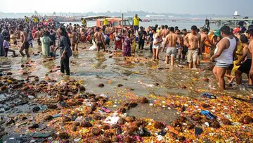 ganga pollution pti