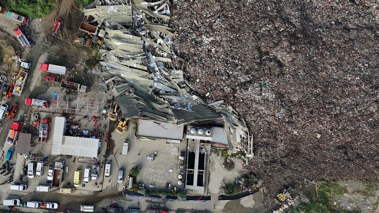 garbage mound collapse