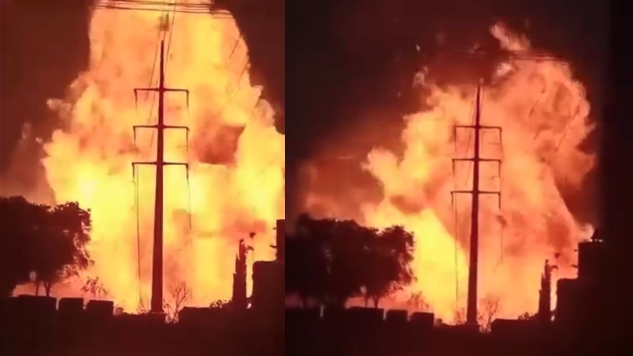 gas pipeline explosion