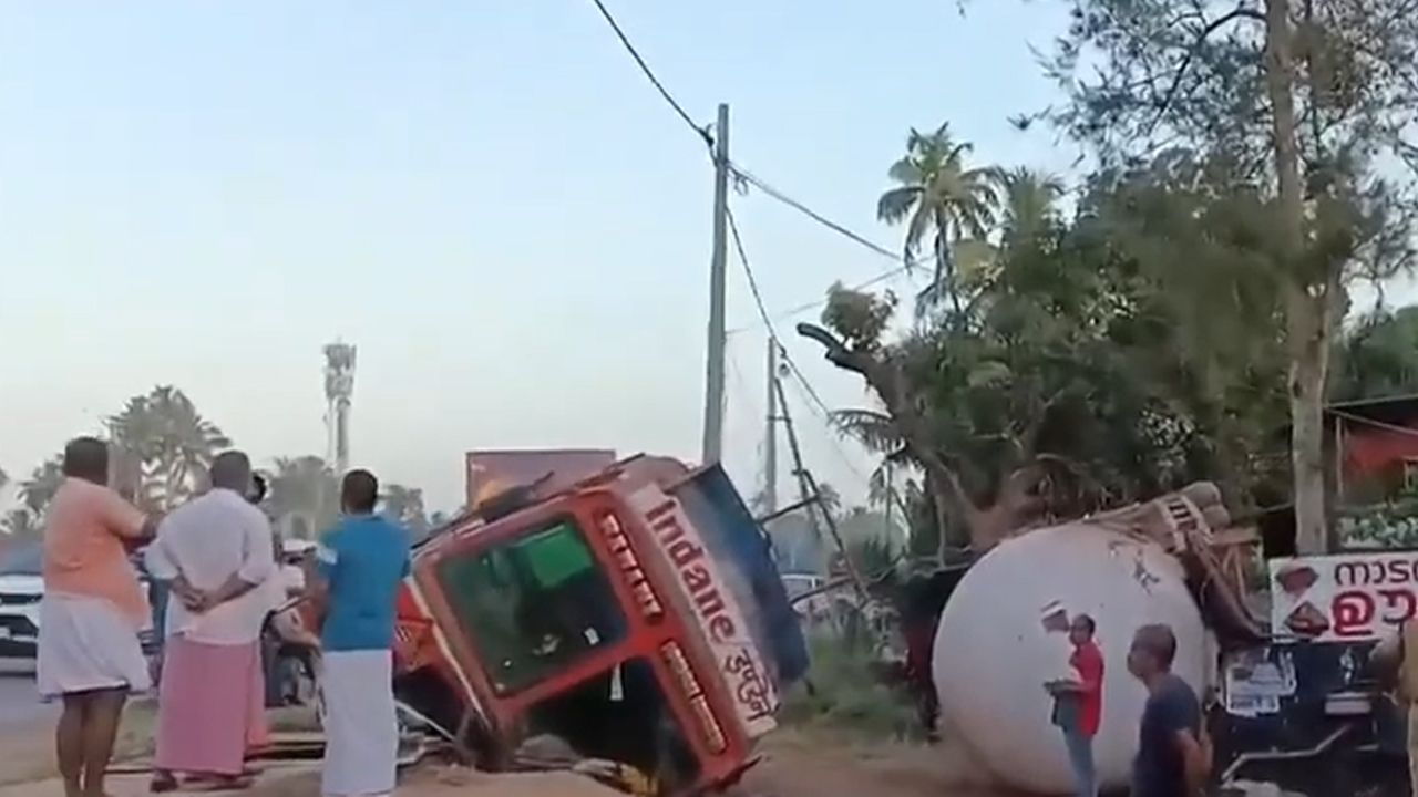gastanker lorry kayamkulam