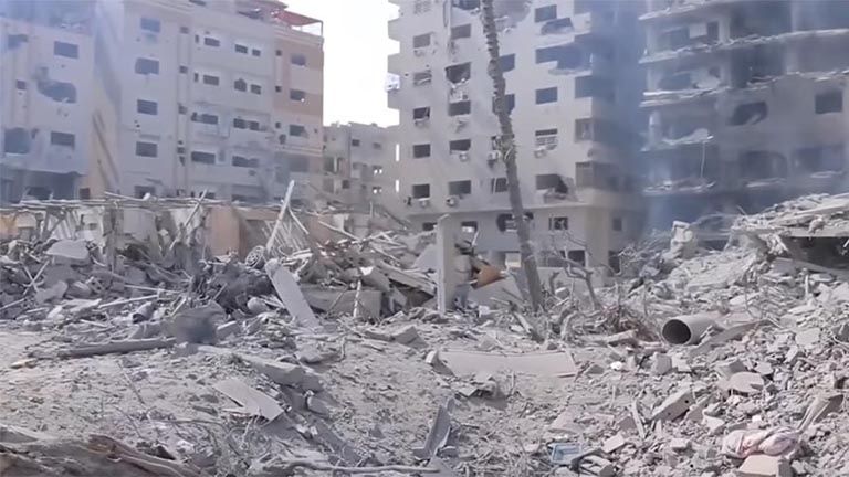 israel attack on gaza