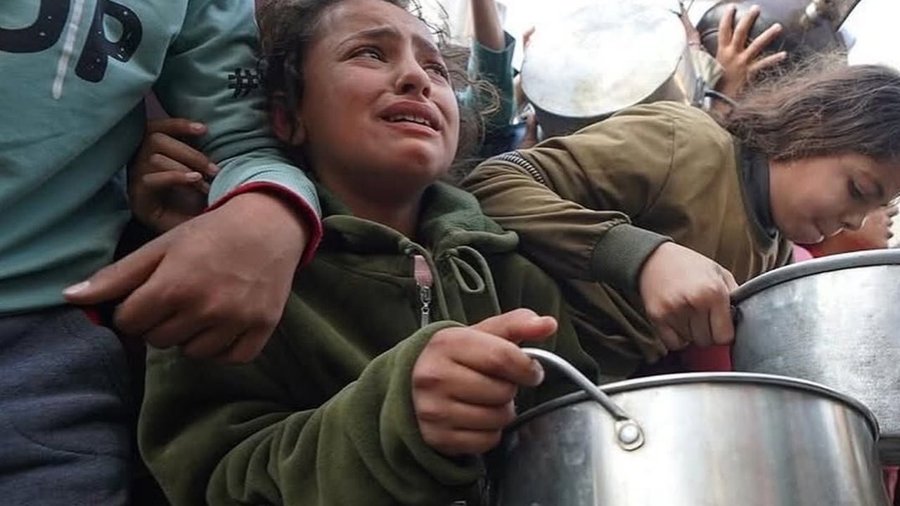 gaza children thirst