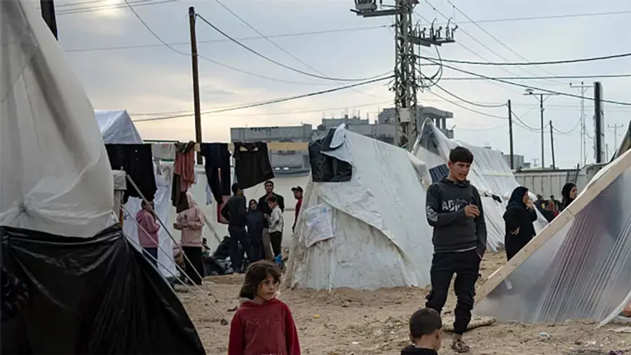 winter in gaza