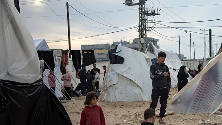 winter in gaza