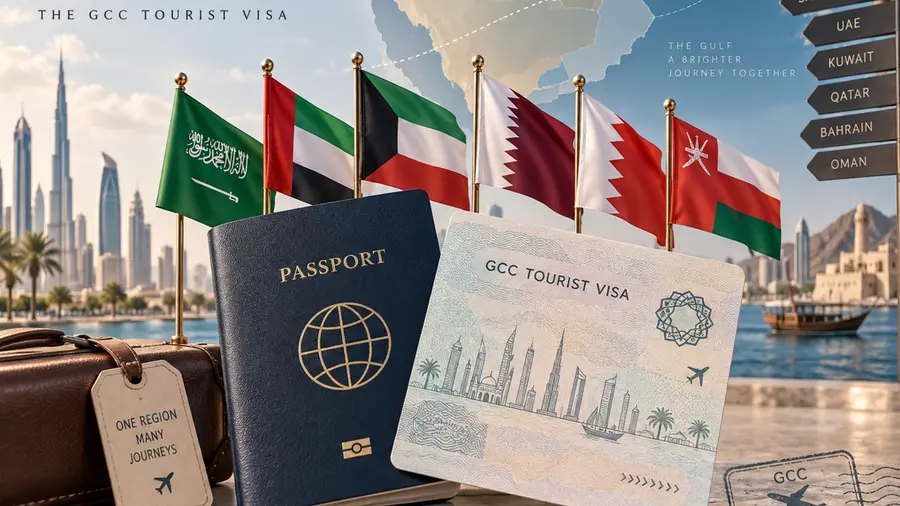 gcc unified visa ai image