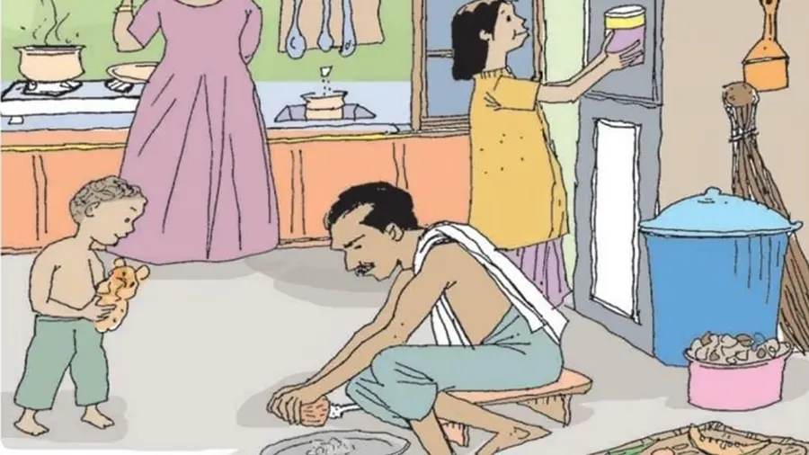 മൂന്നാംക്ലാസ് പാഠപുസ്തകത്തിലെ ലിംഗസമത്വ അടുക്കള