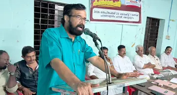 ഗിഗ് വർക്കേഴ്സ് യൂണിയൻ നേതൃത്വത്തിൽ നടത്തിയ ഇ -കാർട്ട് ഡെലിവറി പാർട്ണേഴ്സിന്റെ കൺവെൻഷൻ
സി രവീന്ദ്രനാഥ് എംഎൽഎ ഉദ്ഘാടനം ചെയ്യുന്നു