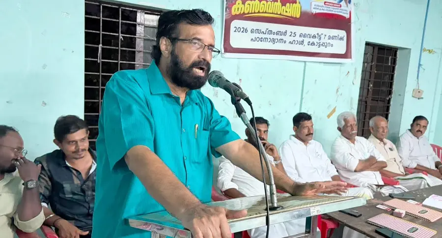 ഗിഗ് വർക്കേഴ്സ് യൂണിയൻ നേതൃത്വത്തിൽ നടത്തിയ ഇ -കാർട്ട് ഡെലിവറി പാർട്ണേഴ്സിന്റെ കൺവെൻഷൻ
സി രവീന്ദ്രനാഥ് എംഎൽഎ ഉദ്ഘാടനം ചെയ്യുന്നു