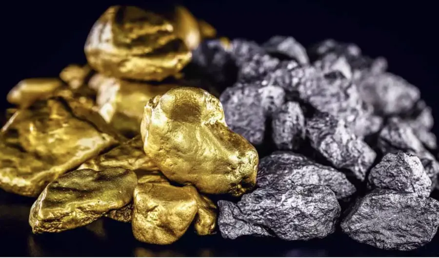 silver and gold