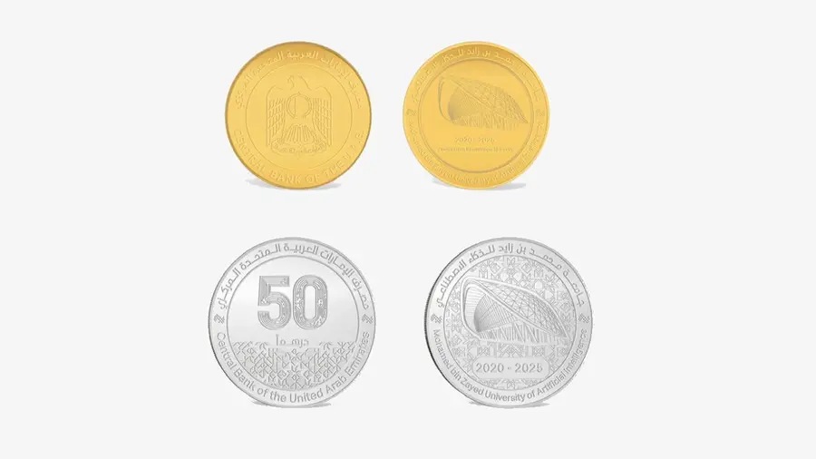 gold silver coins