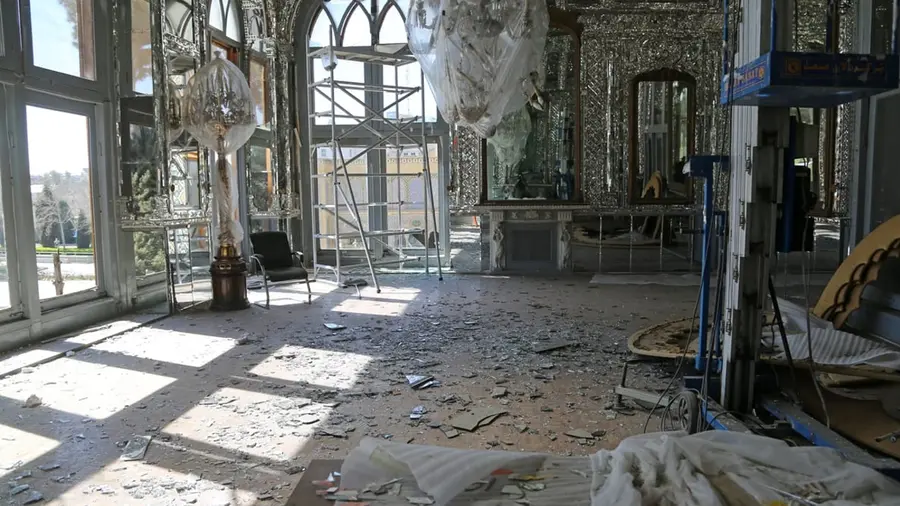 golestan palace ATTACKED