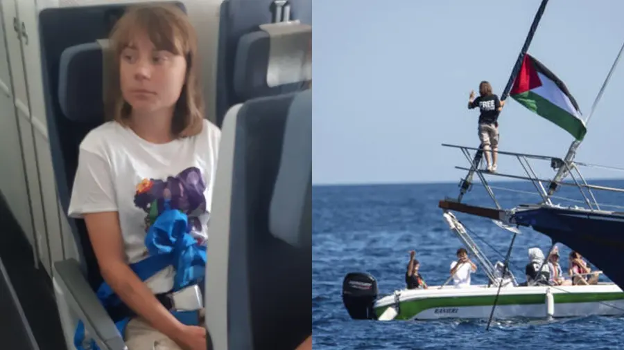 Greta Thunberg and freedom flotilla