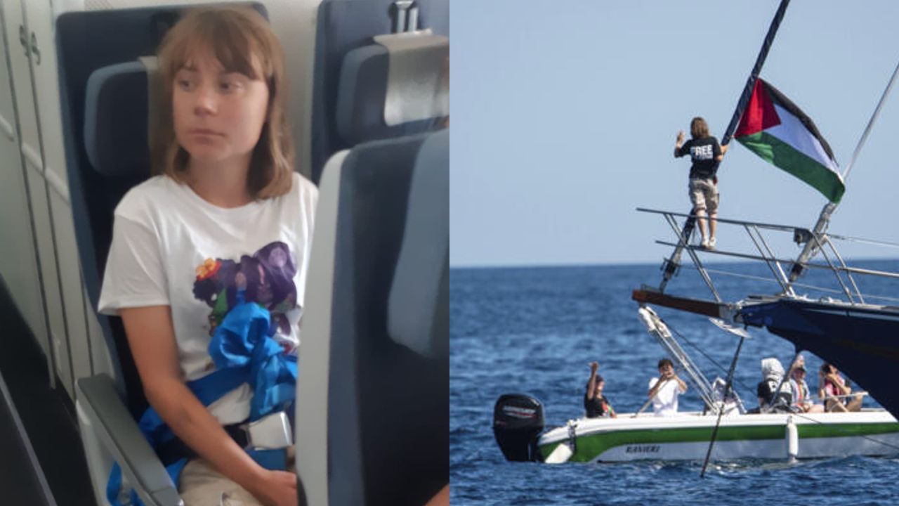 Greta Thunberg and freedom flotilla