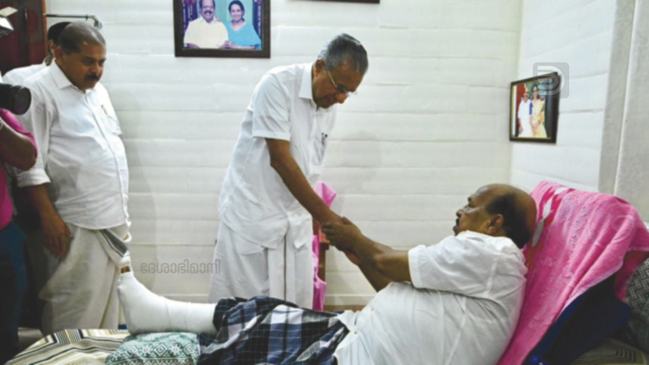 g sudhakaran and pinarayi vijayan