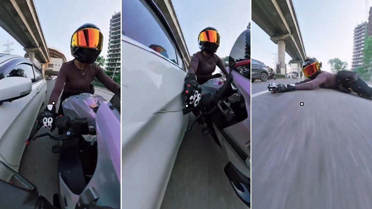 gurugram biker accident