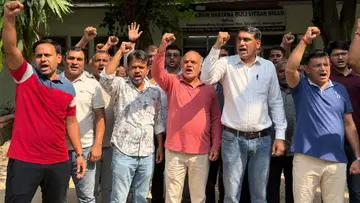 gurugram eletricity staff strike