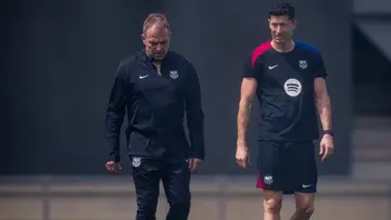 hansi flick and lewa