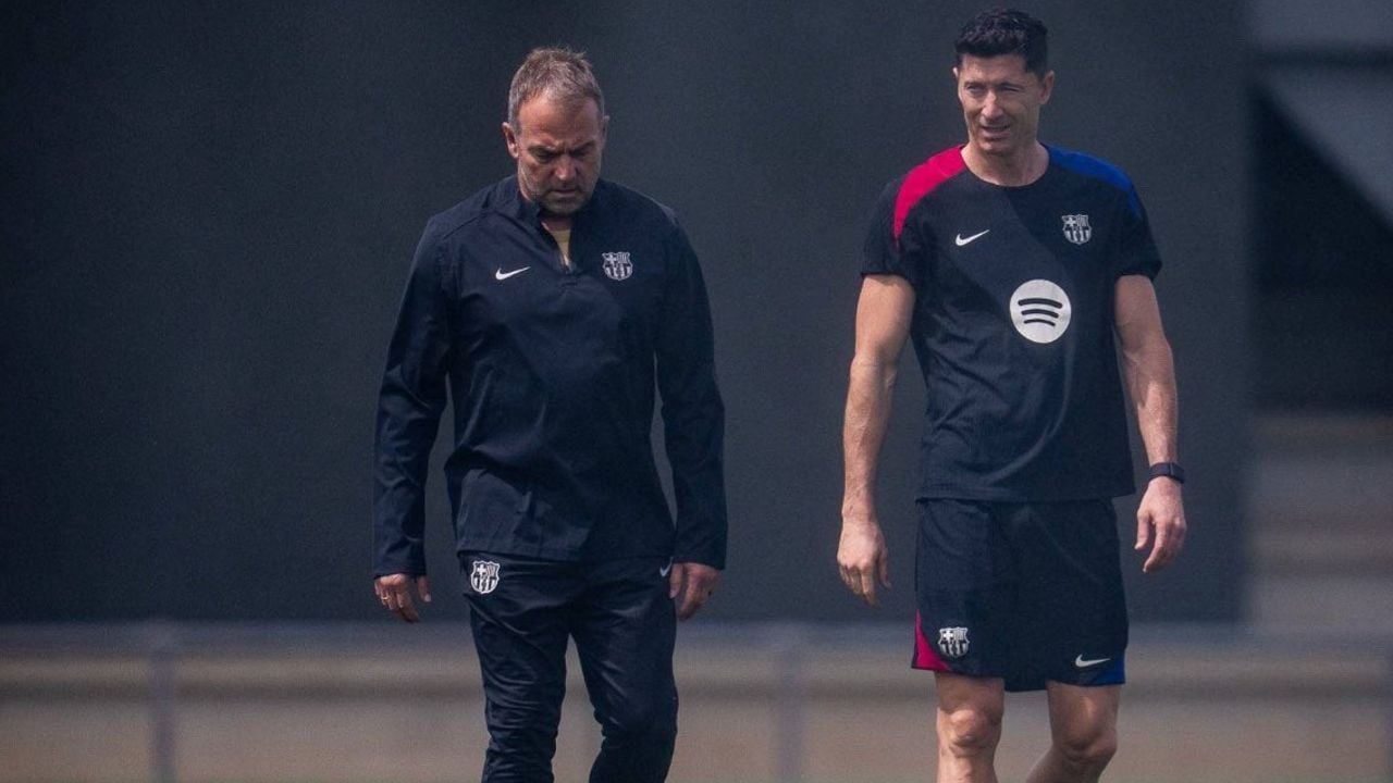 hansi flick and lewa