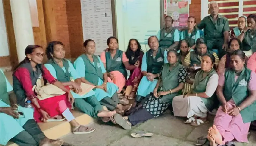 Harithakarma Sena strike