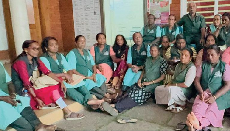 Harithakarma Sena strike