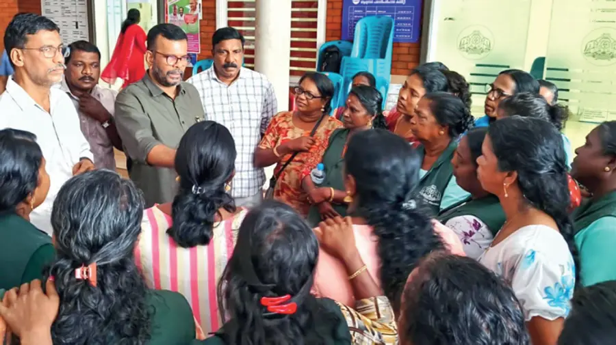 Harithakarma Sena strike