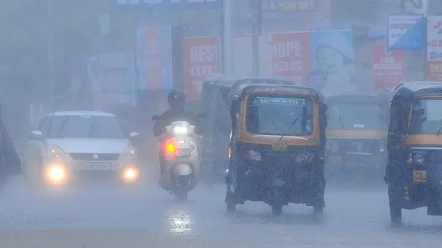 heavy rain