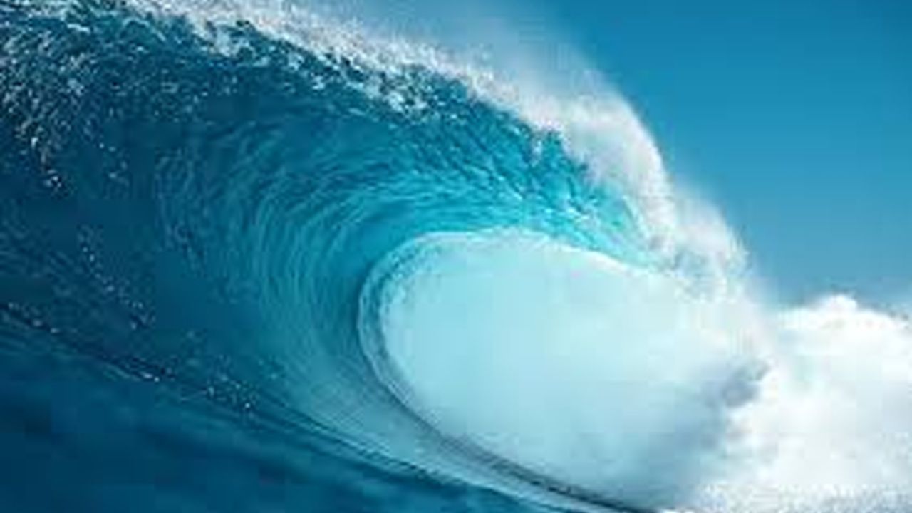 high tide