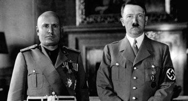 hitler mussolini