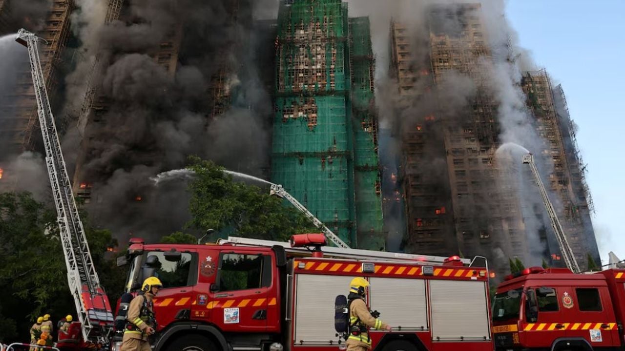 hong kong fire