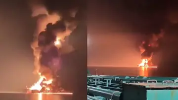 hormuz oil tanker attacked