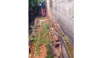 House in a dangerous condition